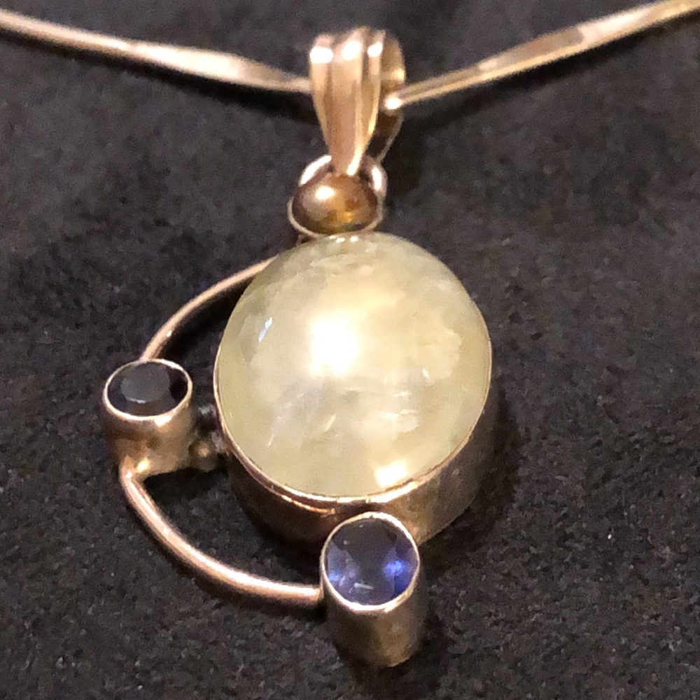 Vantage Solid Sterling Silver Necklace - image 3